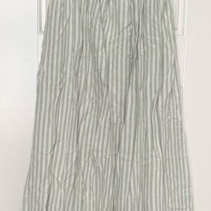 A New Day Green Striped Maxi Dress